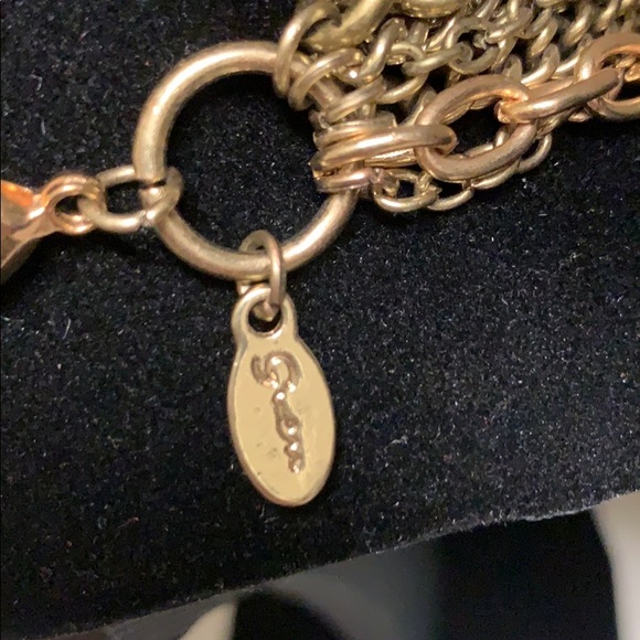 GUESS MULIT CHAIN NECKLACE - Picture 2 of 2